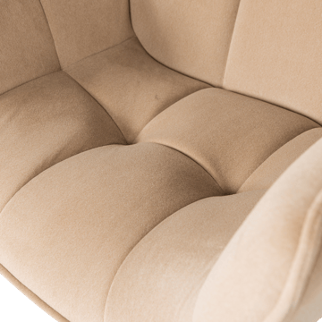 Snurrestol Wibo - Sand - Møbler - Stoler - Lenestoler