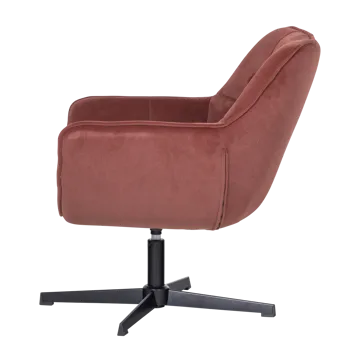 Snurrestol Wibo - Vinrød - Møbler - Stoler - Lenestoler