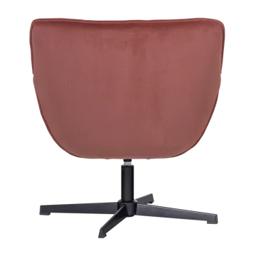 Snurrestol Wibo - Vinrød - Møbler - Stoler - Lenestoler