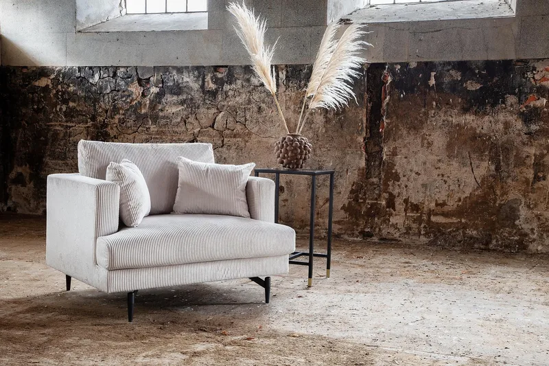 Sofia Lenestol - Beige - Møbler - Stoler - Lenestoler