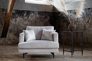 Sofia Lenestol - Beige - Møbler - Stoler - Lenestoler