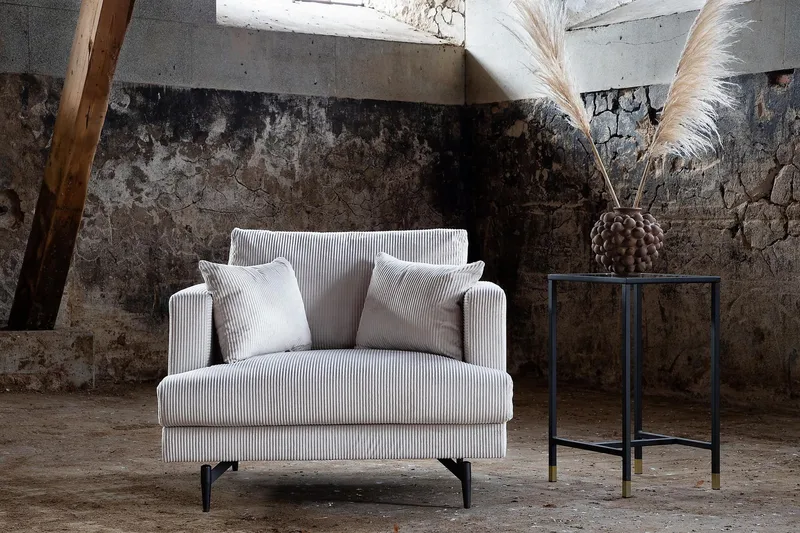 Sofia Lenestol - Beige - Møbler - Stoler - Lenestoler