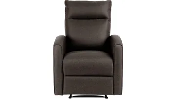 Solvane reclinerlenestol i stoff - Gråbrun - Møbler - Stoler - Lenestoler - Recliner