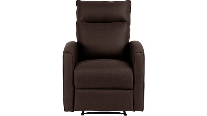 Solvane reclinerlenestol i stoff - Sjokoladebrun - Møbler - Stoler - Lenestoler - Recliner