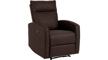 Solvane reclinerlenestol i stoff - Sjokoladebrun - Møbler - Stoler - Lenestoler - Recliner