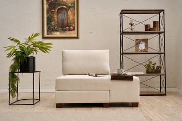 Sovesofa Lenestol Perenna - Krem - Møbler - Stoler - Lenestoler - Sengestol