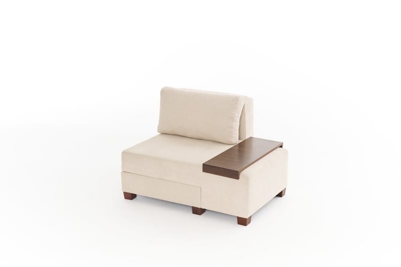 Sovesofa Lenestol Perenna - Krem - Møbler - Stoler - Lenestoler - Sengestol