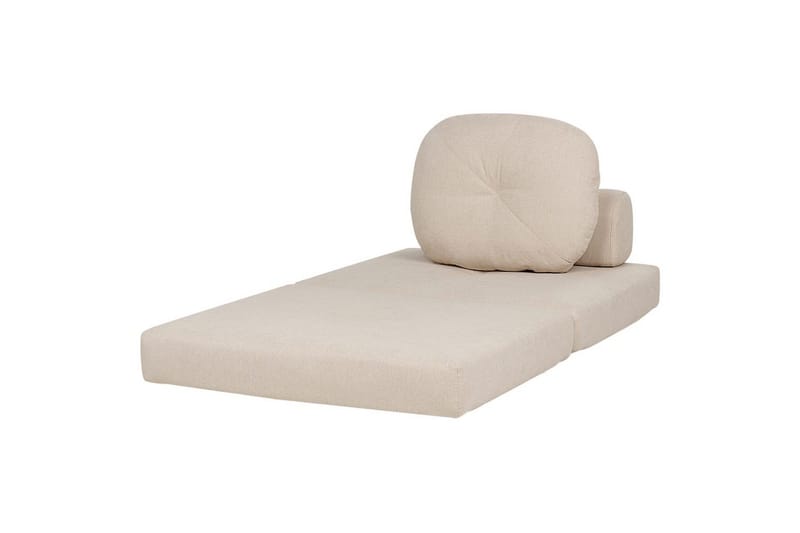 Sovesofa Olden - Beige/Polyester, 81x182 cm - Møbler - Stoler - Lenestoler - Sengestol