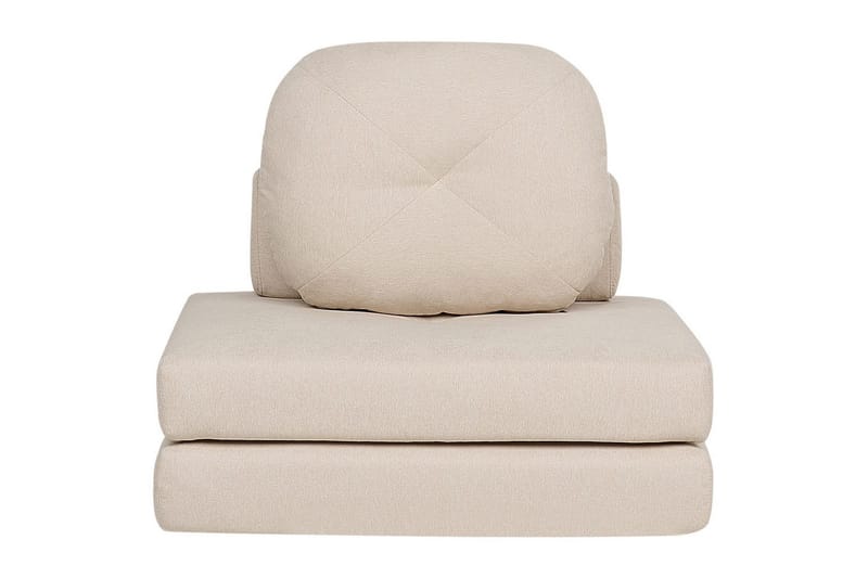 Sovesofa Olden, Beige/Polyester, 81x182 cm