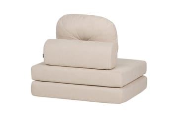 Sovesofa Olden - Beige/Polyester, 81x182 cm - Møbler - Stoler - Lenestoler - Sengestol