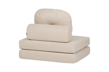 Sovesofa Olden - Beige/Polyester, 81x182 cm - Møbler - Stoler - Lenestoler - Sengestol