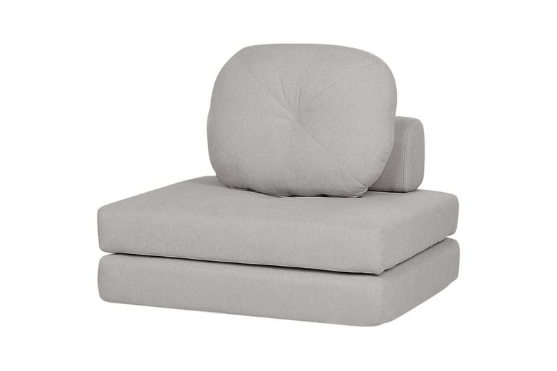 Sovesofa Olden - Grå/polyester, 81x182 cm - Møbler - Stoler - Lenestoler - Sengestol