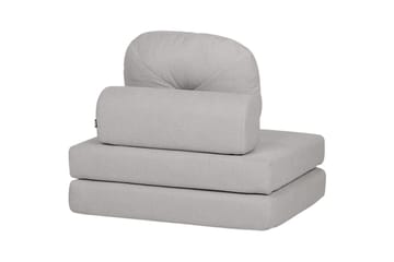 Sovesofa Olden - Grå/polyester, 81x182 cm - Møbler - Stoler - Lenestoler - Sengestol