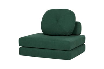 Sovesofa Olden - Grønn/Polyester, 81x182 cm - Møbler - Stoler - Lenestoler - Sengestol