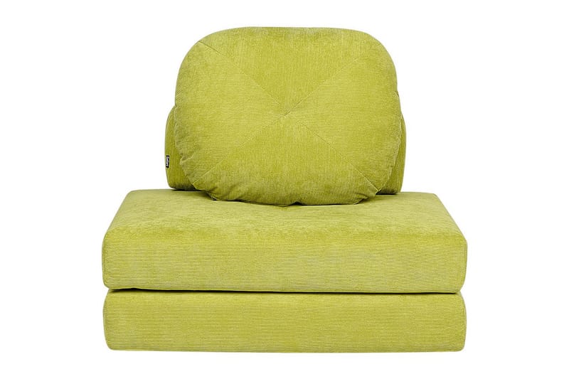 Sovesofa Olden - Lysegrønn/Manchesterstoff, 81x182 cm - Møbler - Stoler - Lenestoler - Sengestol