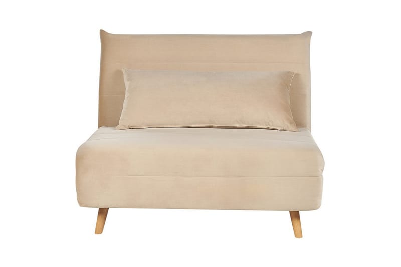 Sovesofa Setten - Beige, lyst tre - Møbler - Stoler - Lenestoler - Sengestol