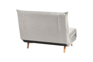 Sovesofa Setten - Grå, lyst tre - Møbler - Stoler - Lenestoler - Sengestol