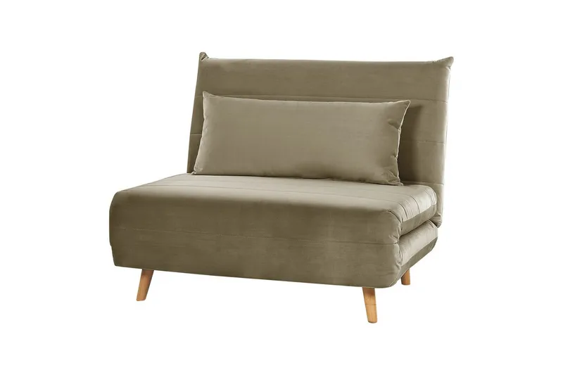 Sovesofa Setten - Grønt, lyst tre - Møbler - Stoler - Lenestoler - Sengestol