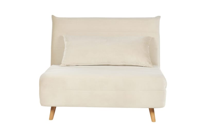 Sovesofa Setten - Hvit, lyst tre - Møbler - Stoler - Lenestoler - Sengestol