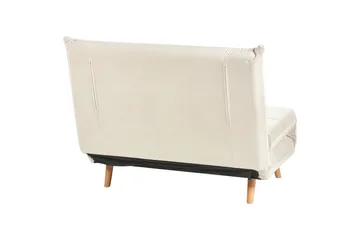 Sovesofa Setten - Hvit, lyst tre - Møbler - Stoler - Lenestoler - Sengestol