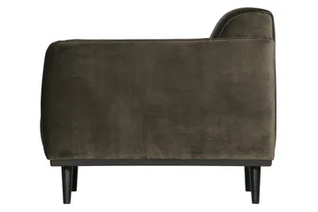 Statement Fløyelslenestol - Grønn - Møbler - Stoler - Lenestoler - Fløyelslenestol