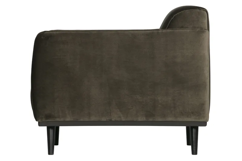 Statement Fløyelslenestol - Grønn - Møbler - Stoler - Lenestoler - Fløyelslenestol