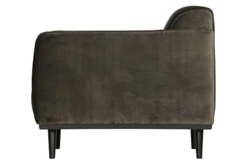 Statement Fløyelslenestol - Grønn - Møbler - Stoler - Lenestoler