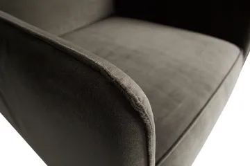 Statement Fløyelslenestol - Grønn - Møbler - Stoler - Lenestoler - Fløyelslenestol