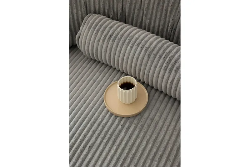 Stifen Lenestol - Antrasitt - Møbler - Stoler - Lenestoler - Lenestol med fotskammel