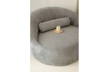 Stifen Lenestol - Antrasitt - Møbler - Stoler - Lenestoler - Lenestol med fotskammel