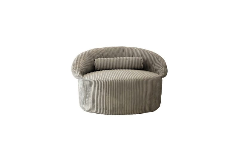 Stifen Lenestol - Antrasitt - Møbler - Stoler - Lenestoler - Lenestol med fotskammel