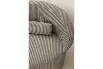 Stifen Lenestol - Antrasitt - Møbler - Stoler - Lenestoler - Lenestol med fotskammel