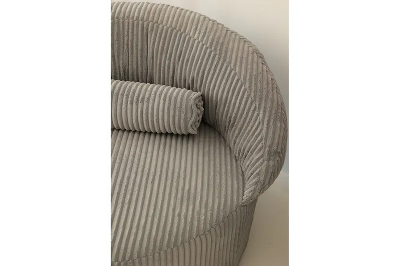 Stifen Lenestol - Antrasitt - Møbler - Stoler - Lenestoler - Lenestol med fotskammel