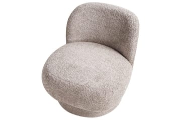 Svingbar lenestol Aylo - Beige - Møbler - Stoler - Lenestoler - Lenestol uten armlene