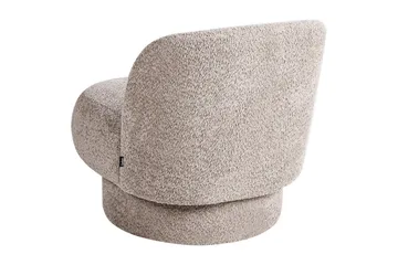 Svingbar lenestol Aylo - Beige - Møbler - Stoler - Lenestoler - Lenestol uten armlene