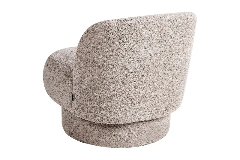 Svingbar lenestol Aylo - Beige - Møbler - Stoler - Lenestoler - Lenestol uten armlene