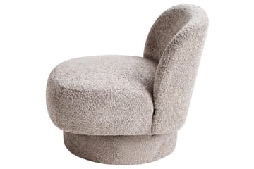 Svingbar lenestol Aylo - Beige - Møbler - Stoler - Lenestoler - Lenestol uten armlene