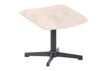 Svingbar lenestol Lia - Beige, svart - Møbler - Stoler - Lenestoler - Lenestol uten armlene