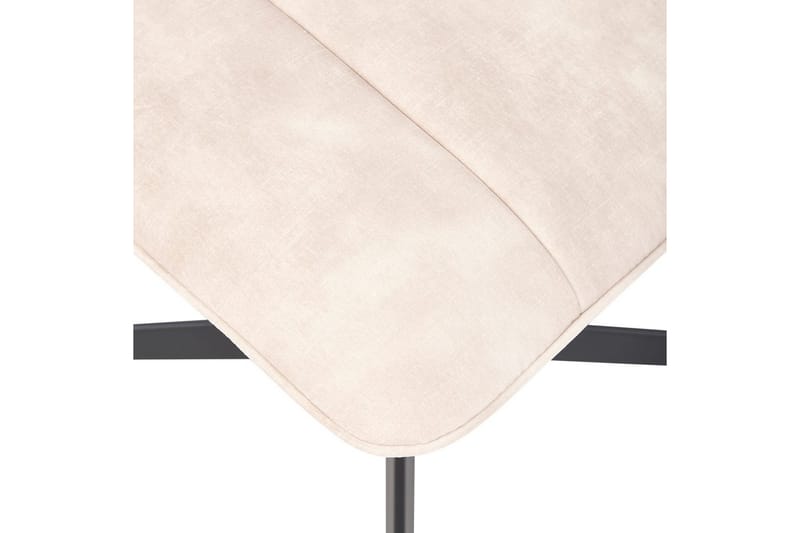 Svingbar lenestol Lia - Beige, svart - Møbler - Stoler - Lenestoler - Lenestol uten armlene