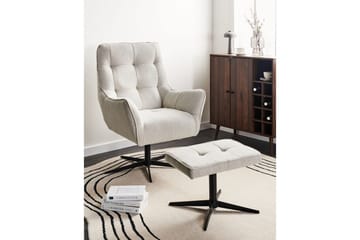 Svingbar lenestol Molle ll - Møbler - Stoler - Lenestoler - Ørelappstol