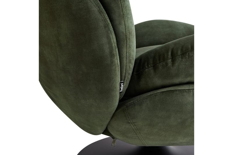 Svingbar lenestol Nolvik - Grønn, Svart, Grønn, svart - Møbler - Stoler - Lenestoler - Lenestol uten armlene