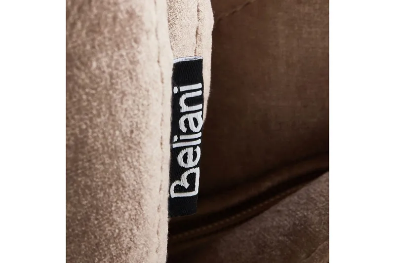 Svingbar lenestol Nolvik - Sandbeige, svart - Møbler - Stoler - Lenestoler - Lenestol uten armlene