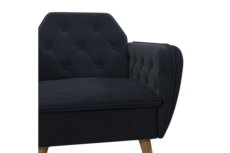 Teresa Lenestol Fløyel/Blå - Novogratz - Møbler - Stoler - Lenestoler