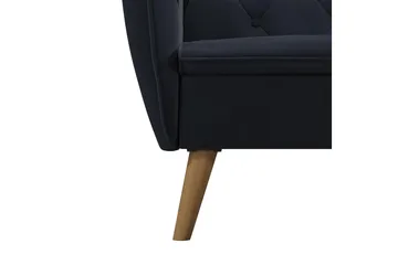 Teresa Lenestol Fløyel/Blå - Novogratz - Møbler - Stoler - Lenestoler - Fløyelslenestol