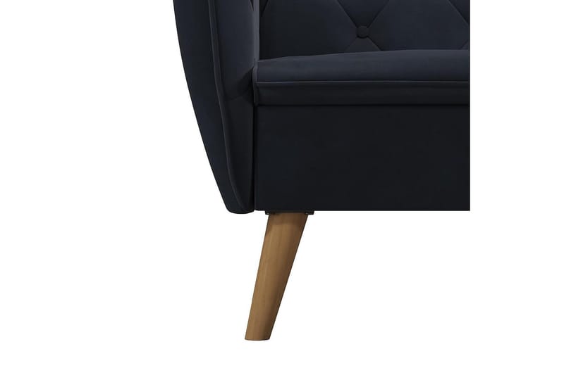 Teresa Lenestol Fløyel/Blå - Novogratz - Møbler - Stoler - Lenestoler