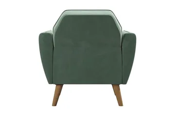 Teresa Lenestol Fløyel/Lysegrønn - Novogratz - Møbler - Stoler - Lenestoler