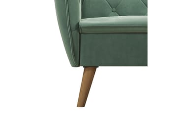 Teresa Lenestol Fløyel/Lysegrønn - Novogratz - Møbler - Stoler - Lenestoler
