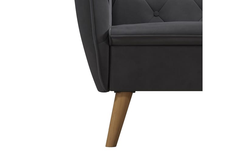 Teresa Lenestol Grå/Fløyel - Novogratz - Møbler - Stoler - Lenestoler