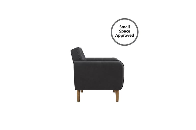 Teresa Lenestol Grå/Fløyel - Novogratz - Møbler - Stoler - Lenestoler - Fløyelslenestol