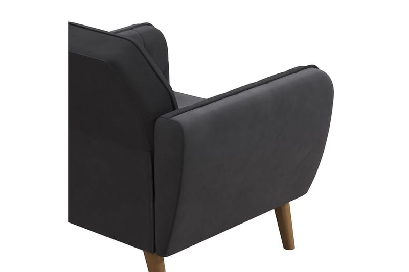 Teresa Lenestol Grå/Fløyel - Novogratz - Møbler - Stoler - Lenestoler - Fløyelslenestol